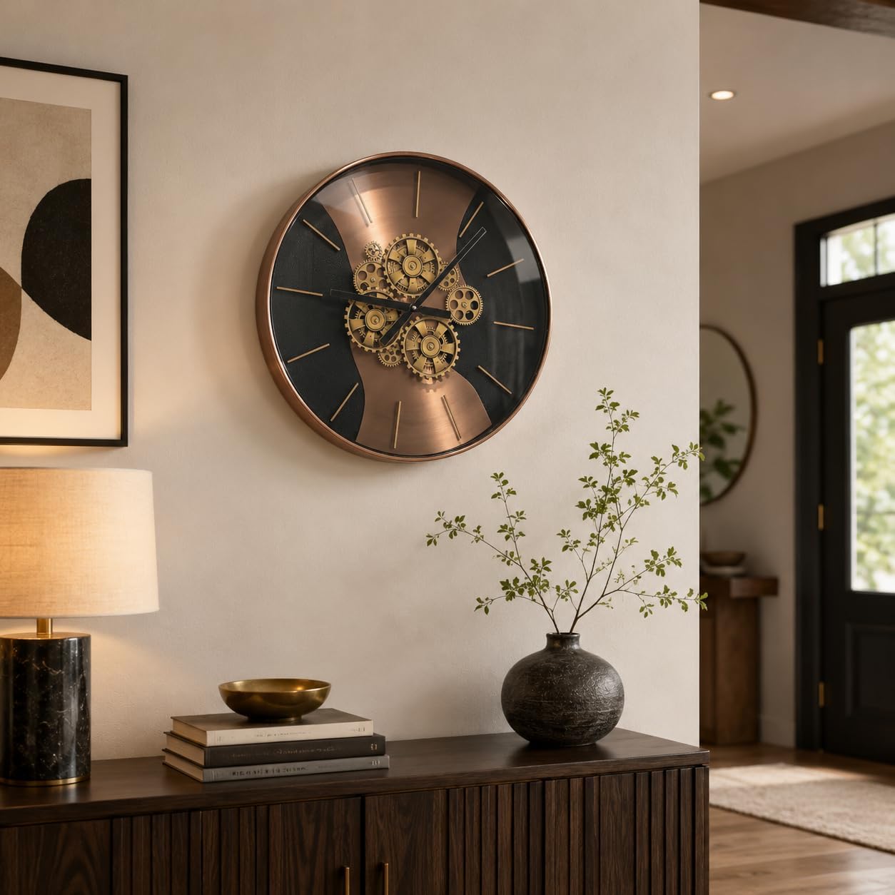 Antique Gear Wall Clock
