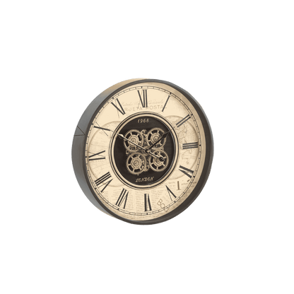 1968 London Metal Clock