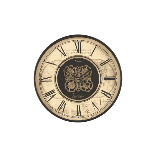 1968 London Metal Clock