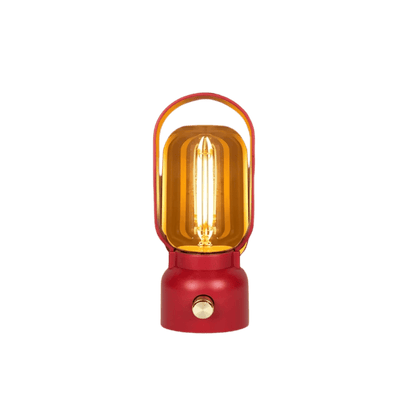Portable LED lantern lamp size and dimension reference