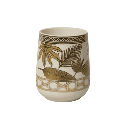 Palm Luxe bath set, side view