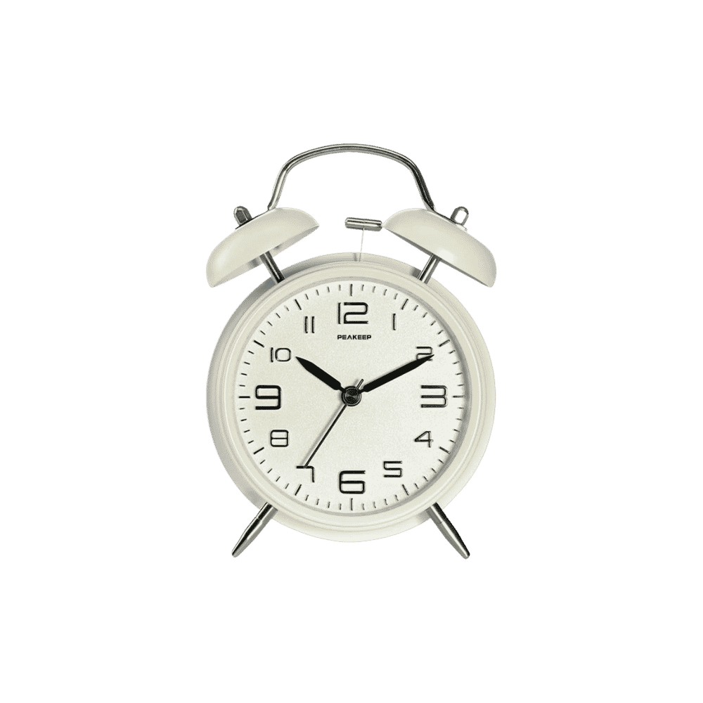 Alarm clock for bedside or desk display