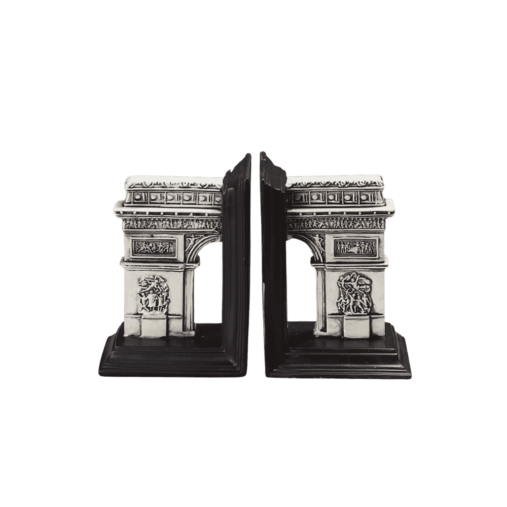 Arc de Triomphe bookends, close-up detail