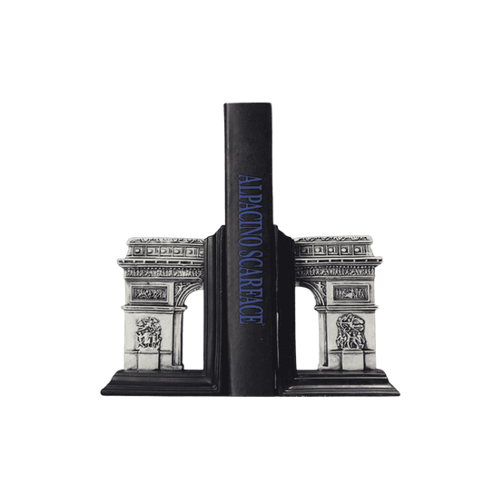 Arc de Triomphe bookends for bookshelves