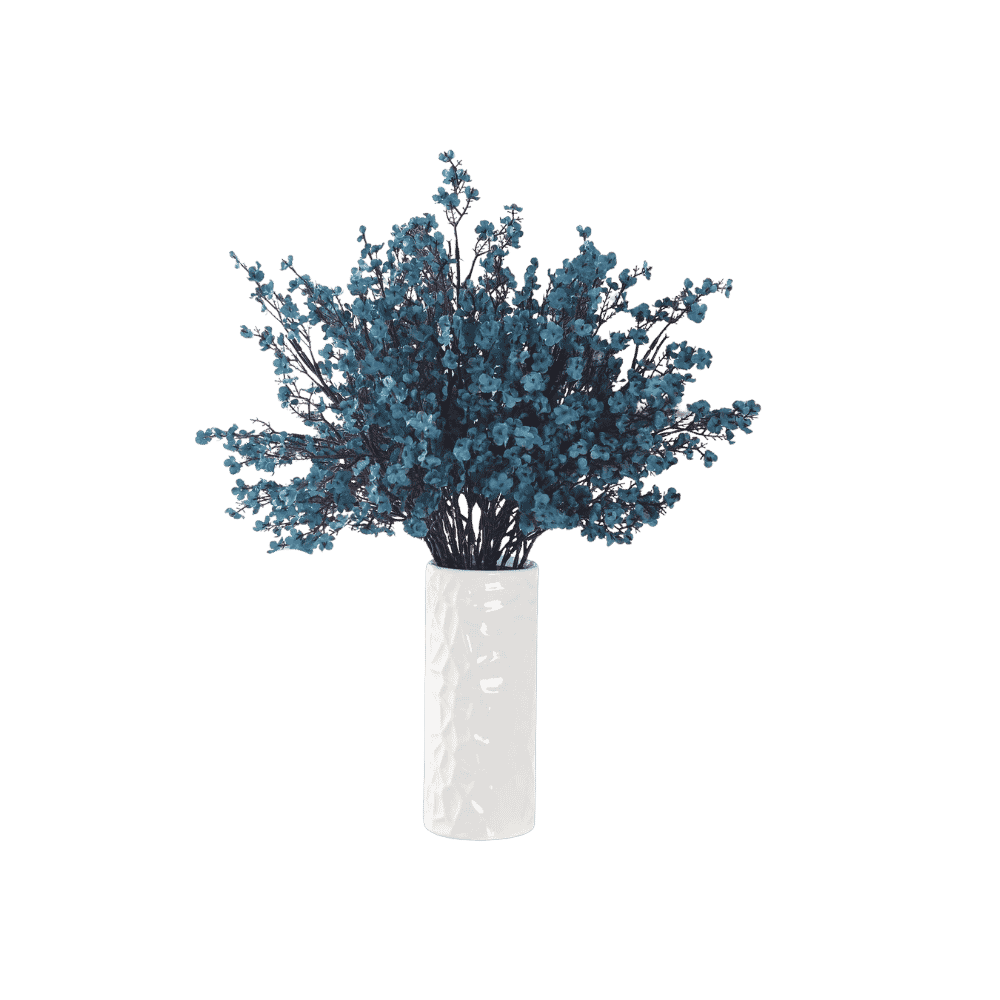 Blue baby breath stem for vases and floral arrangements