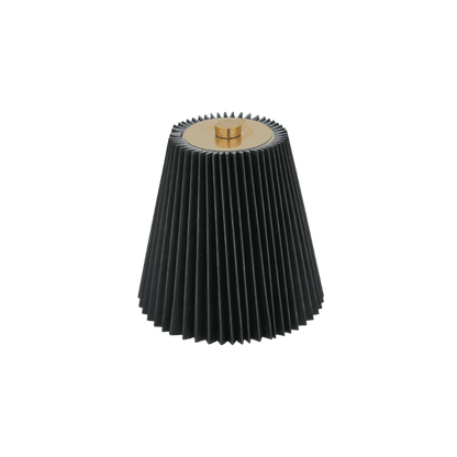 Cordless fabric table lamp, alternate view
