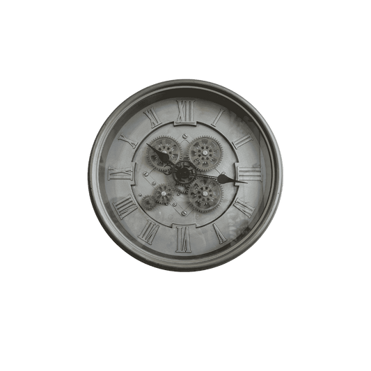 Skeleton wall clock for living room or office