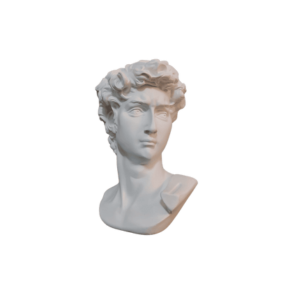 Michelangelo David sculpture replica for shelves