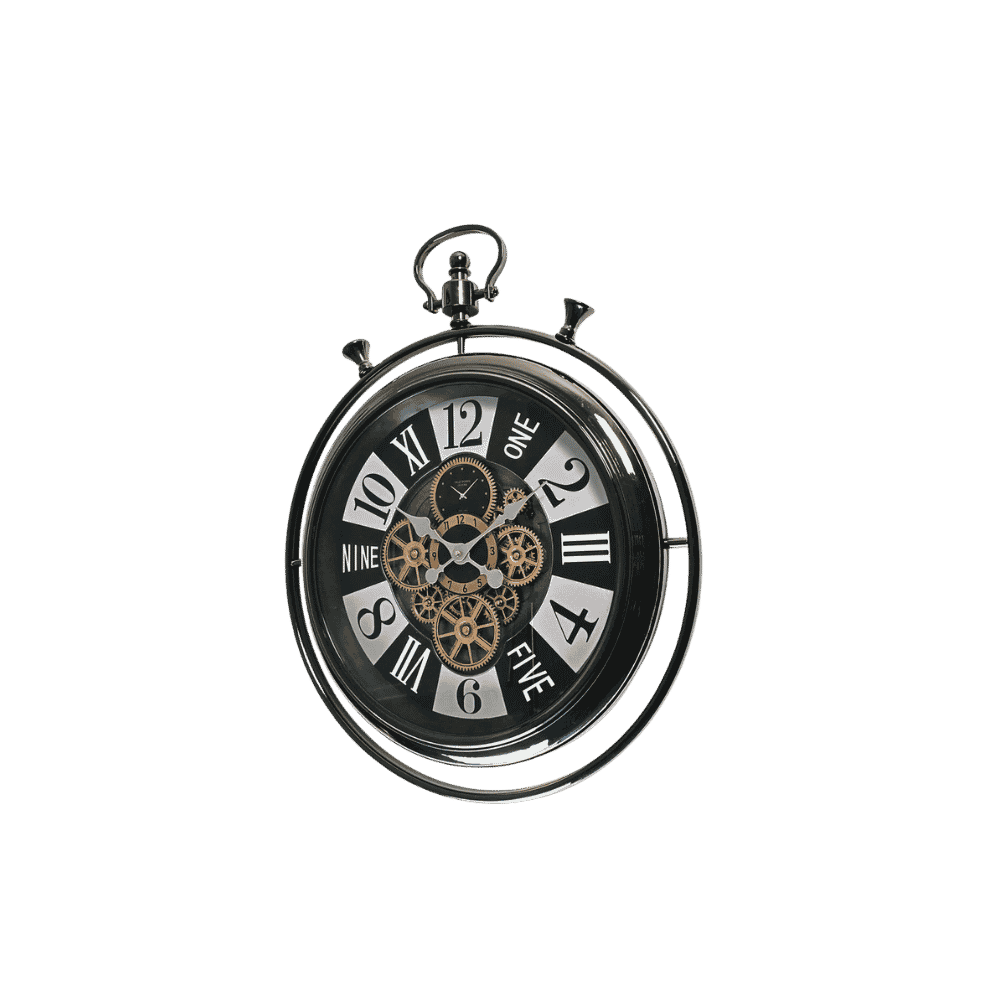 Moneghetti Moving Gears Wall Clock