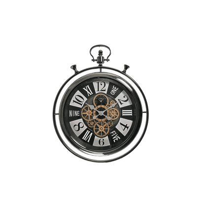Moneghetti Moving Gears Wall Clock