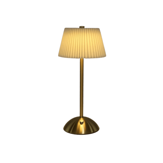 Nordic-style fabric table lamp, alternate view