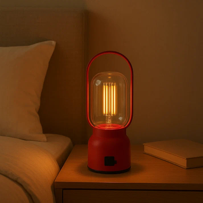 Portable LED lantern camping lamp for outdoor and emergency use
