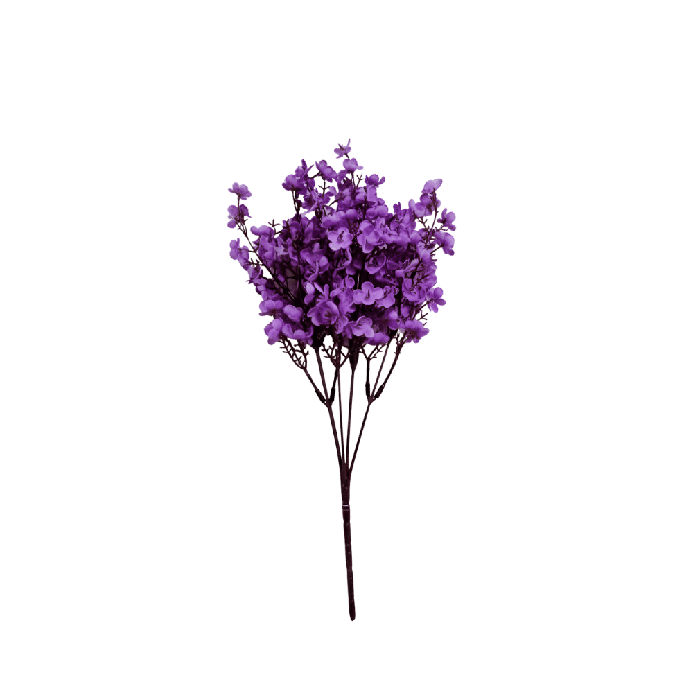 Purple baby breath stem for vases and floral arrangements