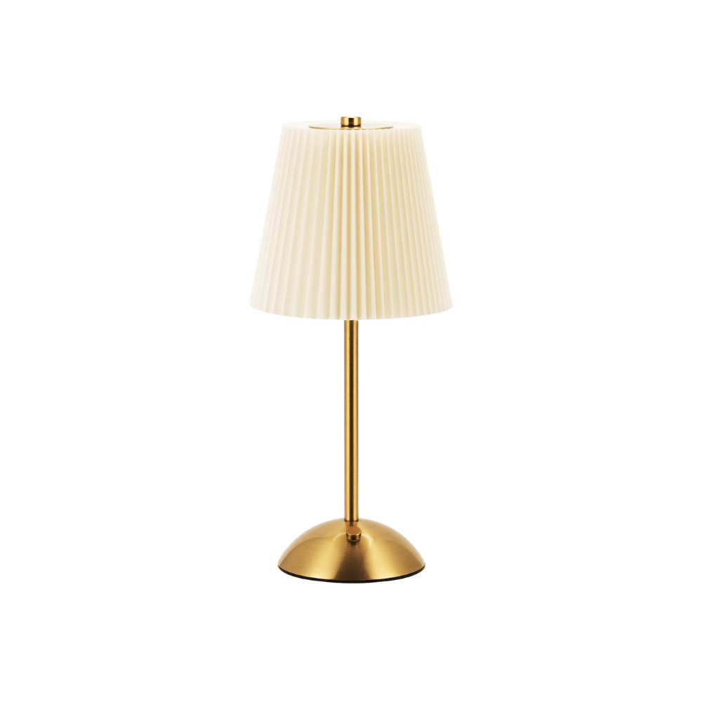 Rechargeable fabric table lamp
