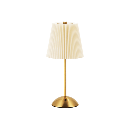 Rechargeable fabric table lamp