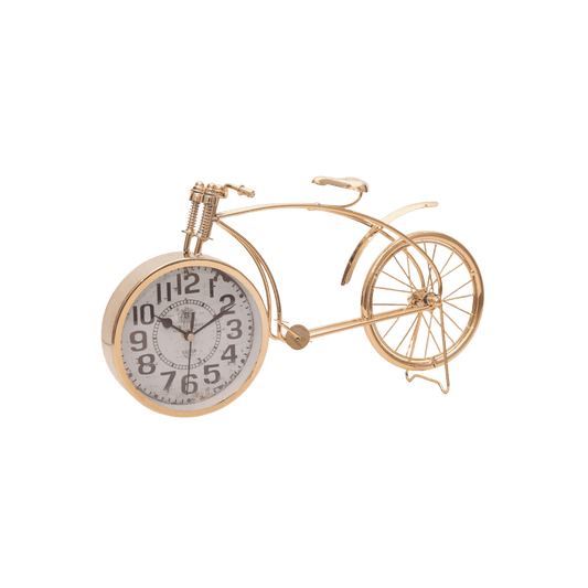 Bicycle-shaped wall clock for living room or hallway