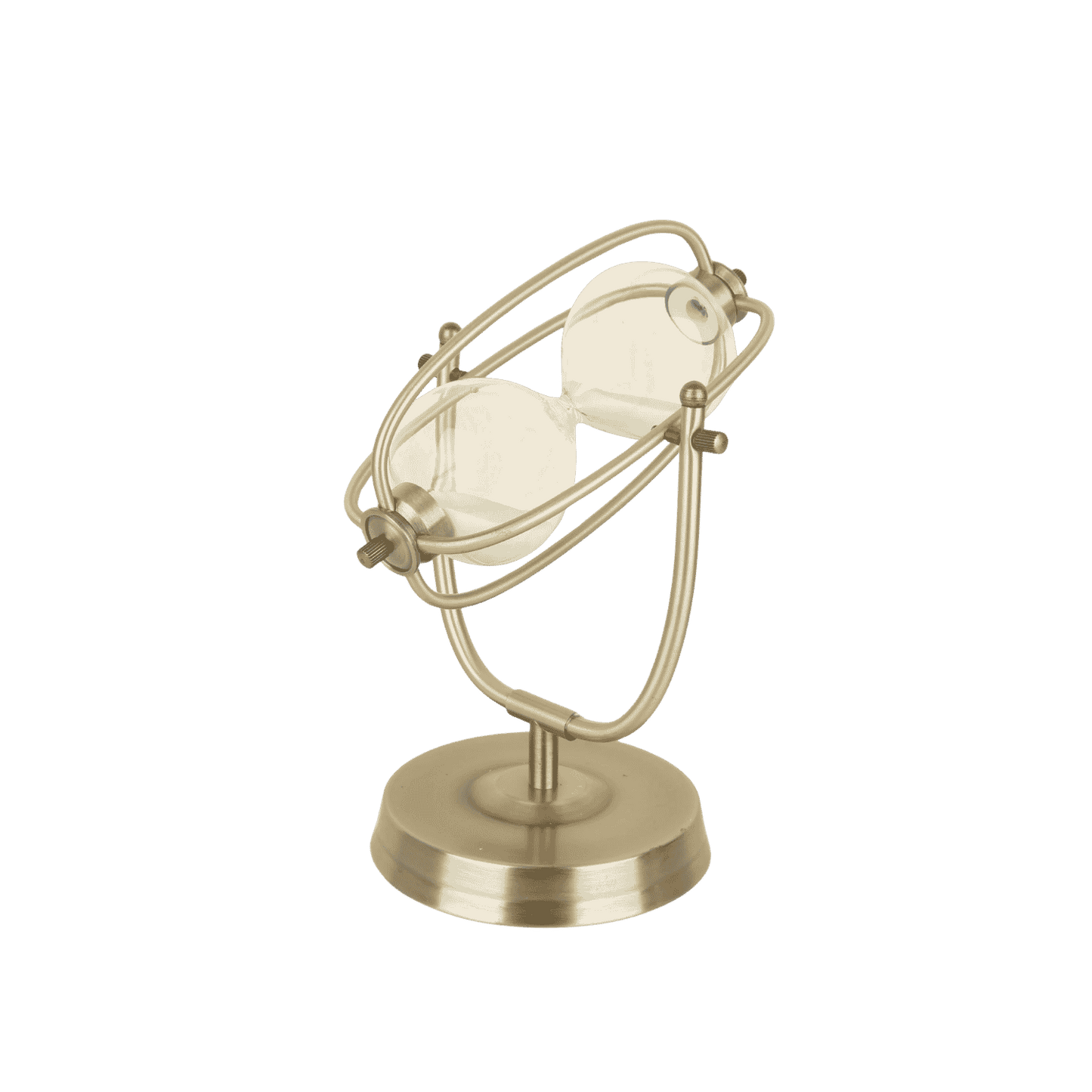 Sand timer hourglass, close-up view