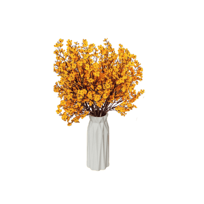 Yellow baby breath stem for vases and floral arrangements