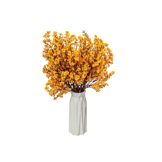 Yellow baby breath stem for vases and floral arrangements