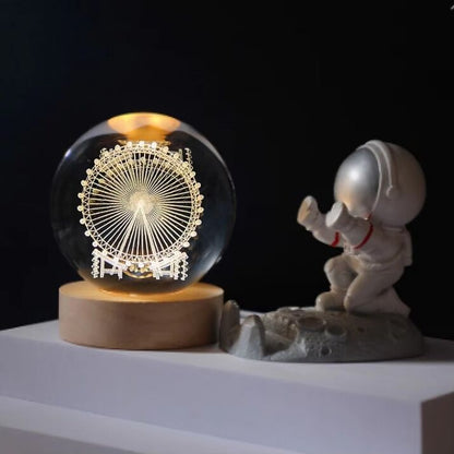 Crystal Ball Lamp